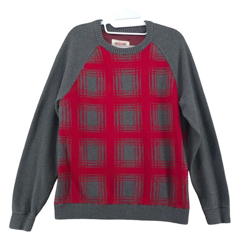 Mossimo plaid grandpa - plaid, sweater
