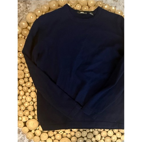 Navy blue 100 italian - blue, merino